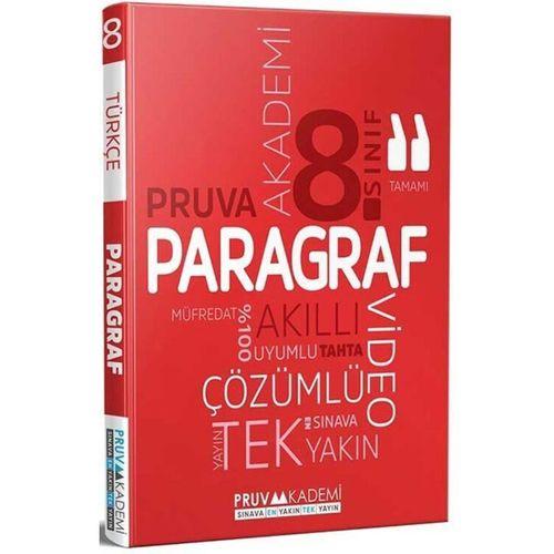 8. Sınıf Paragraf Soru Bankası Pruva Akademi