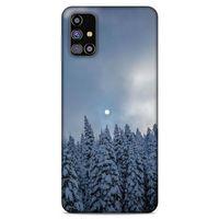 Lopard Samsung Galaxy M31s Uyumlu Kılıf Gece'S (25) Antişok Kapak Karbeyaz