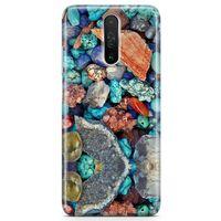 Xiaomi Redmi K30 5G Kılıf Pebbles Taşlı Arka Kapak Koruma Desenli Full Koruyucu