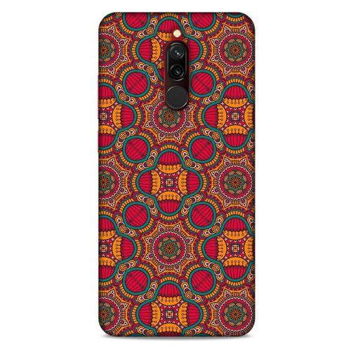 Ethnic Culture (35) Xiaomi Redmi 8 Kılıf Silikon Kapak Desenli