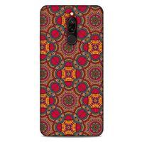 Ethnic Culture (35) Xiaomi Redmi 8 Kılıf Silikon Kapak Desenli