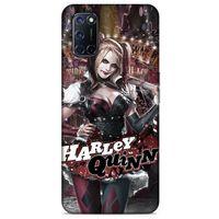 Oppo A52 Uyumlu Kılıf Harley Quinn (41) Tank Kılıf Lime