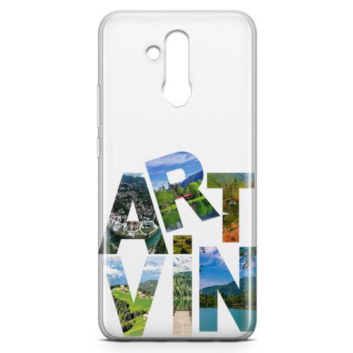 Huawei Mate 20 Lite Kılıf Artvin Gezi Arka Kapak Koruma Desenli Full Koruyucu