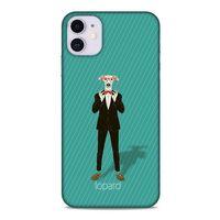 Apple Iphone 11 Kılıf FunnyMaX (12) Koruyucu Silikon Turkuaz Köpek