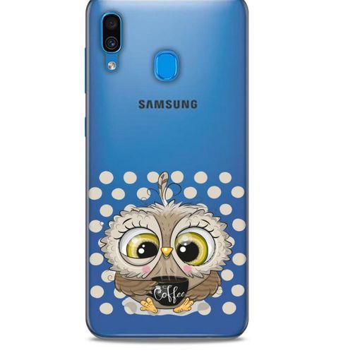 Zoologix (80) Samsung Galaxy M10 Şeffaf Kılıf Silikon Desenli