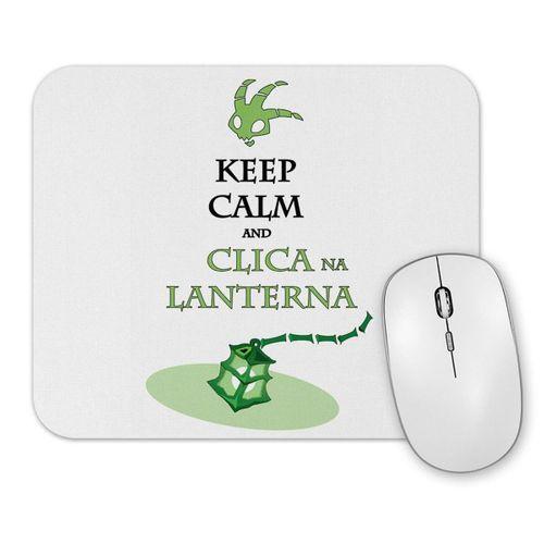 Keep Calm Clica Na Lanterna Mouse Pad