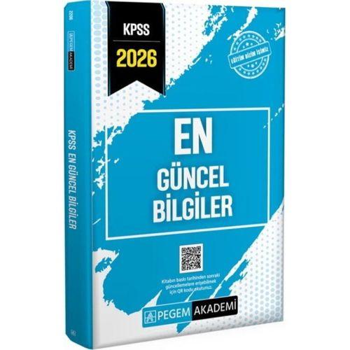 2026 KPSS En Güncel Bilgiler Pegem Yayınları