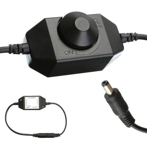 Powermaster DC12V-DC24V 2A Tek Renkli Şerit Led Dimmer Işık Şiddeti Kontrolü