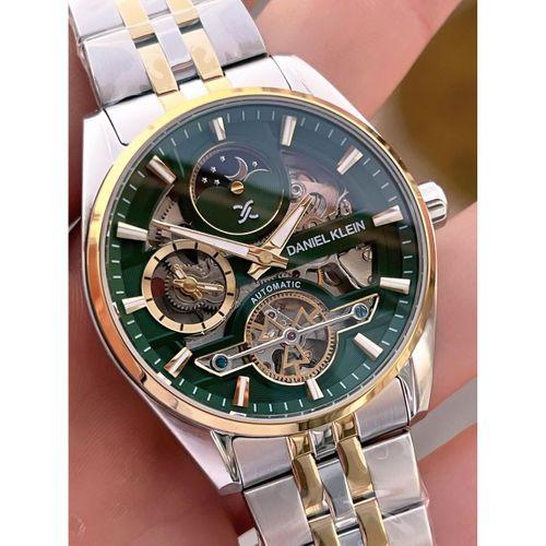 Daniel Klein Otomatik Erkek Kol Saati 30 Metre Suya Dayanıklı Çelik Kordon + Bileklik Hediyeli VS.BLKT.0694