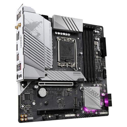 GIGABYTE B760M AORUS ELITE AX 5333MHz(OC) DDR5 M.2 mATX 1700p