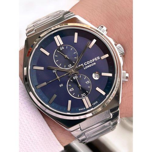 Lee Cooper İtalyan Tasarım Bileklik Hediyeli 2 Yıl Garantili 5 Atm Erkek Kol Saati ELC.07835.390