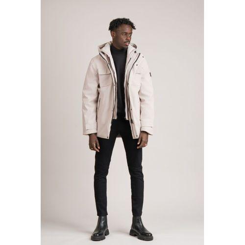 Slimfit Çıkartılabilir Kapşonlu Suya Dayanıklı Konforlu Termal Mont