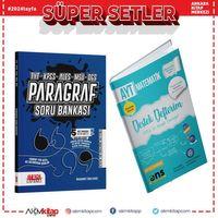 ENS AYT Matematik Destek Defteri ve AKM Paragraf Soru Bankası Seti 2 Kitap