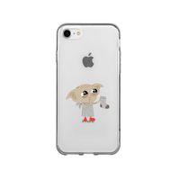 iPhone SE Dobby Tasarımlı Premium Şeffaf Silikon Kılıf