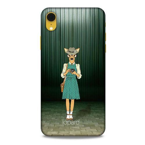 Apple iPhone XR Kılıf FunnyMaX (26) Tpu Silikon Kılıf Yeşil
