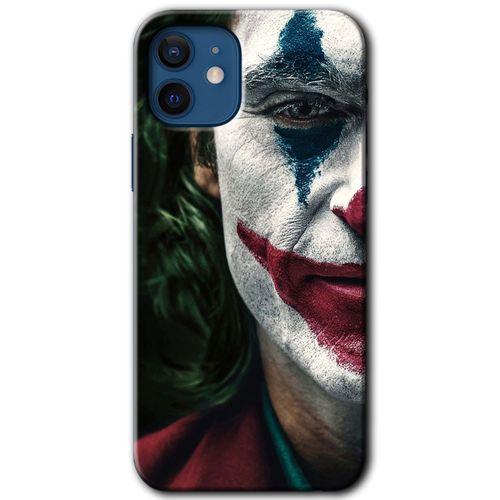 iPhone 12 Mini Kılıf HD Desen Baskılı Arka Kapak + Temperli Cam - Joker