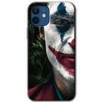 iPhone 12 Mini Kılıf HD Desen Baskılı Arka Kapak + Temperli Cam - Joker