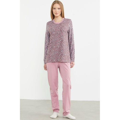Sementa 76413 Leopar Kombinli Pijama Takımı