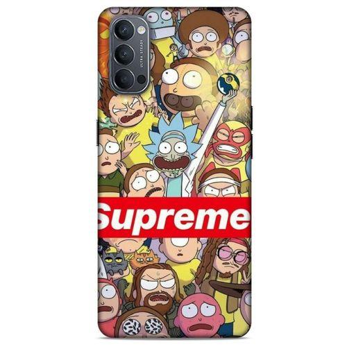 Oppo Reno 4 Uyumlu Kılıf Rick And Morty (44) Tough Armor Kılıf Beth C-500A