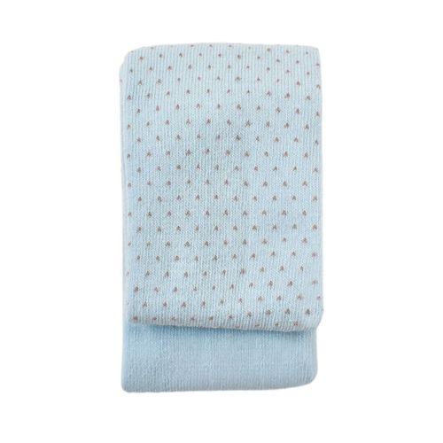 Bibaby Biorganic Klasik Puanlı Külotlu Çorap 68438 Mavi