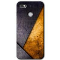 MRCİLETİSİM General Mobile GM 8 Go Kılıf HD Desen Baskılı Arka Kapak + Temperli Cam - Abstract 3