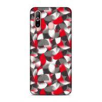 Samsung Galaxy A60 Uyumlu Kılıf Romans (38) Neo Hybrid Kılıf Kırmızı Gri