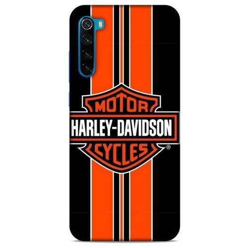 Xiaomi Redmi Note 8T Uyumlu Kılıf Motorsiklet (36) Glitter Kılıf Harley Davidson