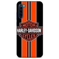 Xiaomi Redmi Note 8T Uyumlu Kılıf Motorsiklet (36) Glitter Kılıf Harley Davidson