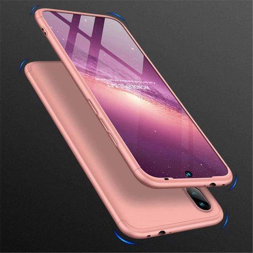 Xiaomi Mi 9 Uyumlu Kılıf Koruyucu Sert Double Dip Protective Siyah-Kırmızı