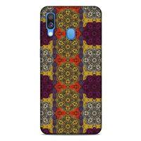 Ethnic Culture (19) Samsung Galaxy A40 Kılıf Silikon Kapak Desenli