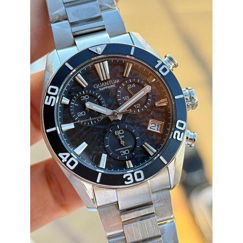 Quantum Sapphire Cam İtalyan Bileklikli 10 Atm Suya Dayanıklı 2 Yıl Garantili Erkek Kol Saati 99.390