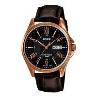 Casio MTP-1384L-1AVDF Quartz Deri Kahverengi 10 ATM 41 mm Erkek Kol Saati