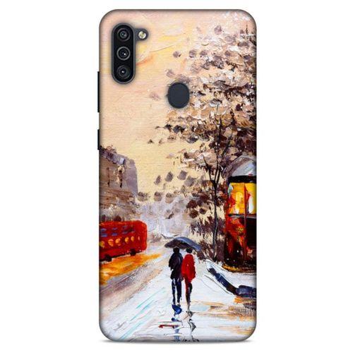 Cityx (38) Samsung Galaxy M11 Kılıf Silikon Kapak Desenli