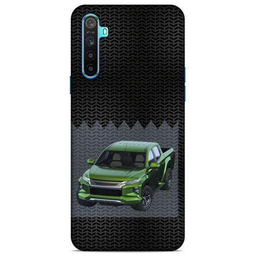Lopard Oppo Realme 6i Uyumlu Kılıf PickUpX (18) Telefon Kılıfları Fosforlu Yeşil
