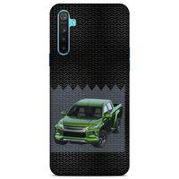 Lopard Oppo Realme 6i Uyumlu Kılıf PickUpX (18) Telefon Kılıfları Fosforlu Yeşil