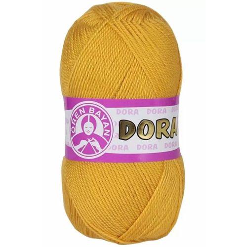 1 Adet Dora El Örgü İpi Yünü 100 gr 102 Sarı - mudanis