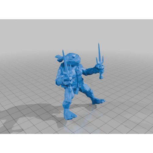 Düşük Poligon TMNT Arkadaşları Seti Rip By Mcka3ax (Bu ürün Sadece Plastik parçadır - Almadan Önce Soru Sorabilirsiniz)