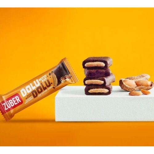Züber Dolu Dolu Fıstık Ezme Meyve Bar 30 Gr