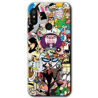Potkal Hediye Fabrikası Xiaomi Redmi Note 6 Pro Kılıf HD Desen Baskılı Arka Kapak - Süper Çizgi Kahramanlar