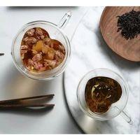 Kalp Şeklinde Cam Bardak