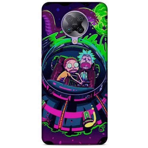 Xiaomi Poco F2 Pro Uyumlu Kılıf Rick And Morty (30) Silicone Case Doofus Rick