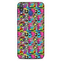 Graffitix (34) Desenli Silikon Kapak Samsung Galaxy M20 Kılıf