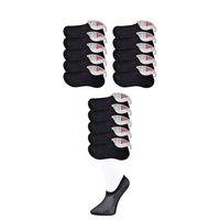 Siyah Kadın Görünmez Çorap 15 Çift