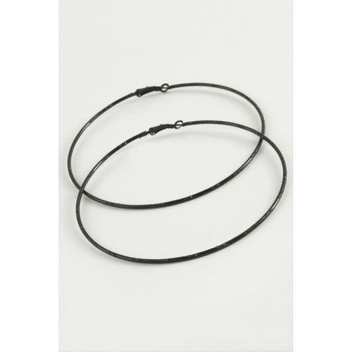 Noktalı Metal Halka Küpe 8-9-10 cm