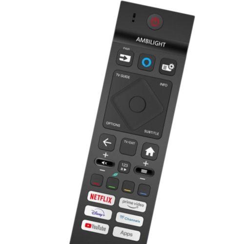 philips ile uyumlu Model 65PUS8510/12 qled 4k Ambilight Mikrofonlu Kumanda