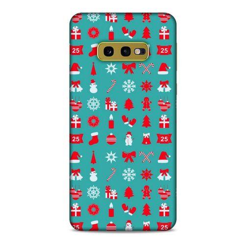 Yılbaşı Süsleri 13 Samsung Galaxy S10e Kılıf Silikon Kapak