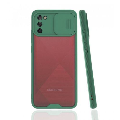 Samsung Galaxy A02S Kılıf Platin Kamera Koruma Silikon