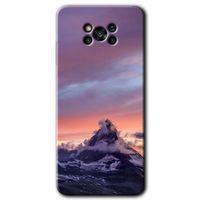 Poco x3 Pro Kılıf Baskılı Arka Kapak - Zirve +Tam Ekran Koruyucu