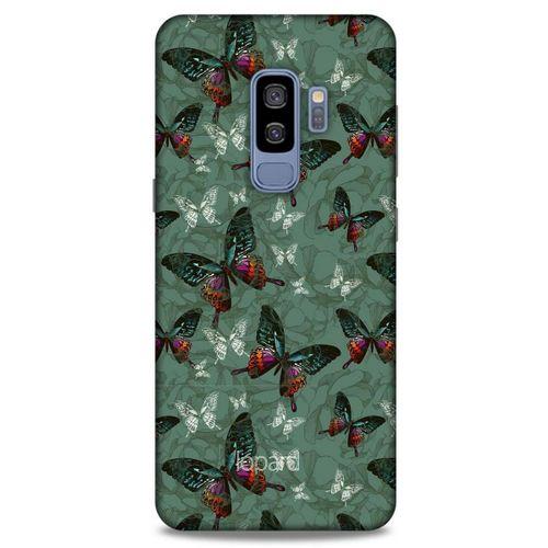 Samsung Galaxy S9 Plus Kılıf Kelebek Etkisi (32) Soft Silikon Kılıf Turunu Sarı