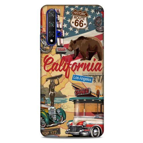 Retro (15) Desen Antişok Kılıf Renkli Huawei P Smart S Y8P Kılıf